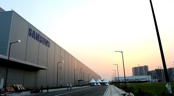 samsung tv India factory